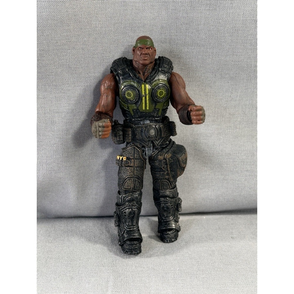 NECA Gears of War 3 Series 2 Augustus Cole action 4" figure 2012
